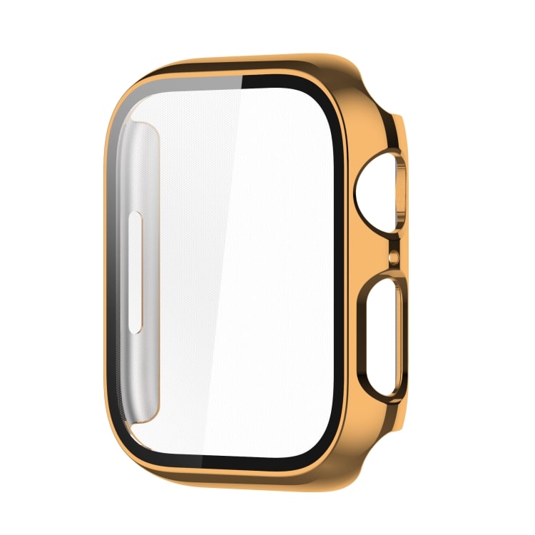 Stötsäkert skärmskydd för Apple Watch Series 7 45mm - guld
