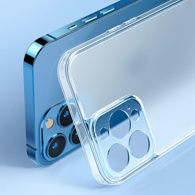 Genomskinligt skal i härdat glas för iPhone 13 Pro Max
