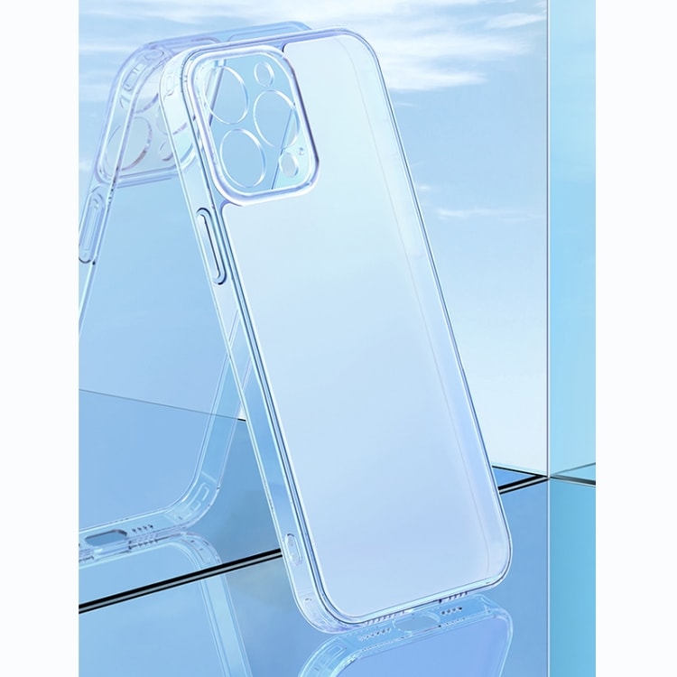 Genomskinligt skal i härdat glas för iPhone 13 Pro