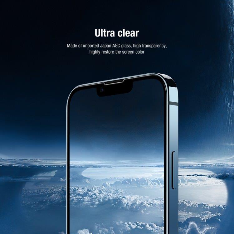 Skärmskydd med härdat glas och linsskydd för iPhone 14 Plus och iPhone 13 Pro Max