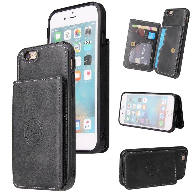 Magnetiskt plånboksfodral för iPhone 6 Plus/6s Plus