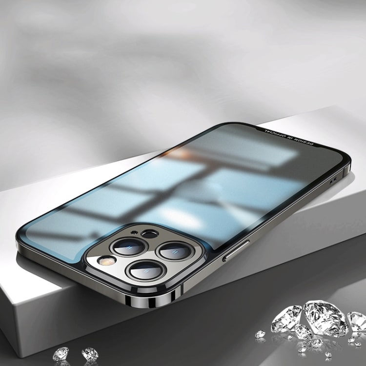 Frostat Bakskal i glas till iPhone 13 Pro