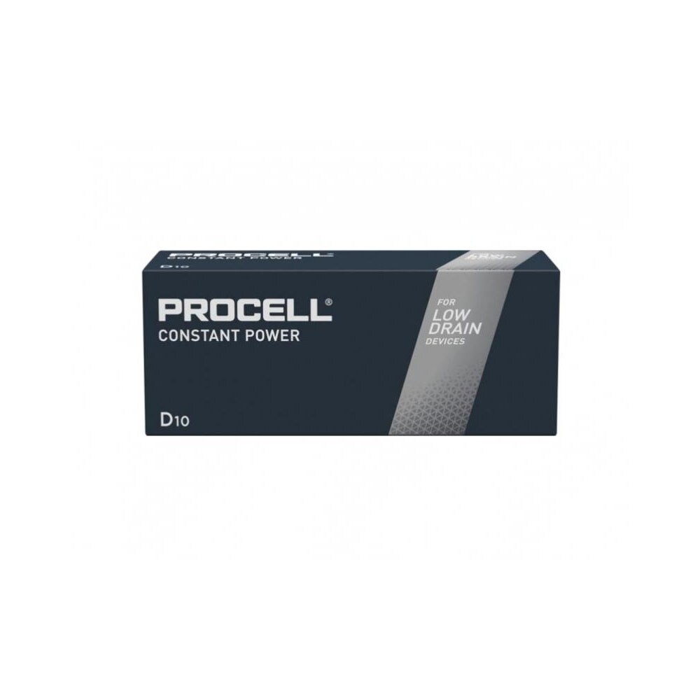 Batteri Duracell PROCELL Constant Mono, D, LR20, 1,5V - 10-pack