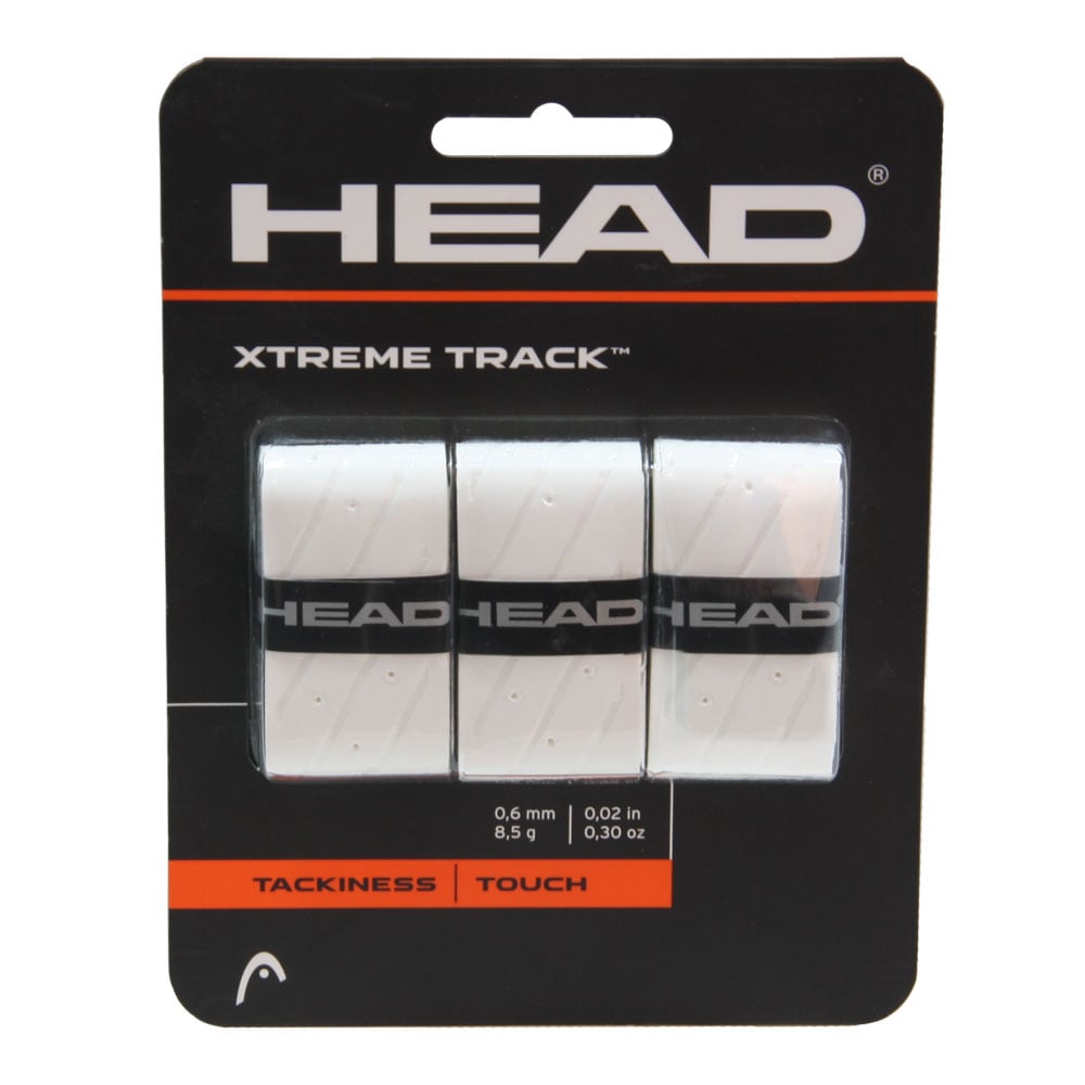 Head Xtreme Track Overgrips - Vit 3-pack