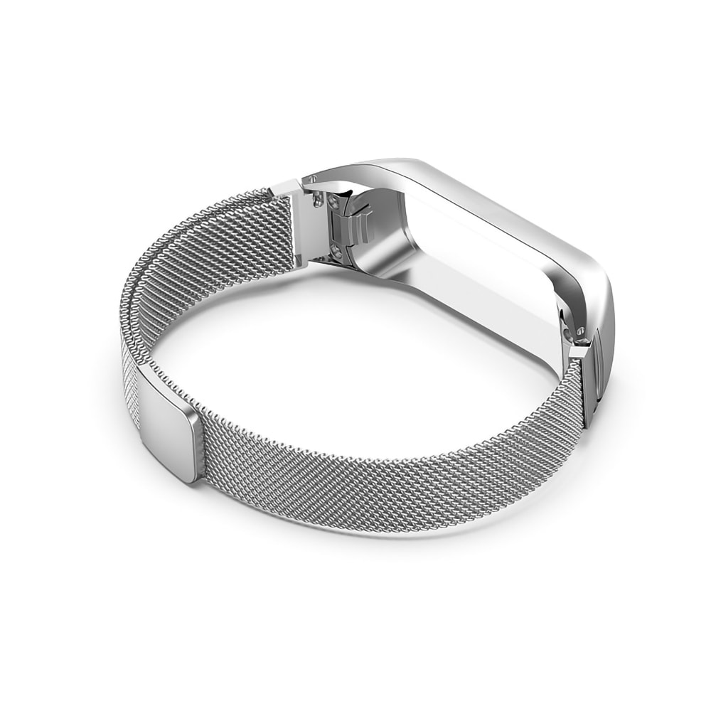 Milanese Loop-armband till Samsung Galaxy Fit2 - Silver