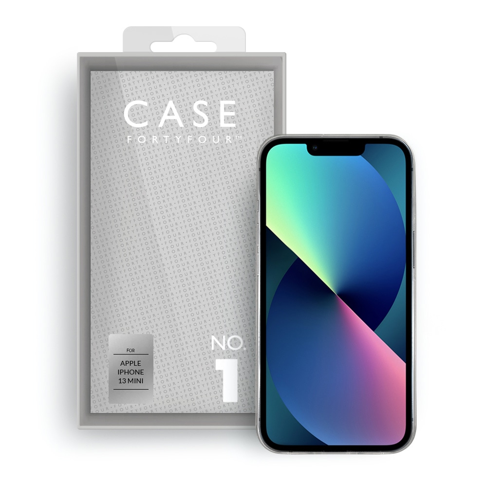 Case Fortyfour No.1 Case till Apple iPhone 13 Mini Klar