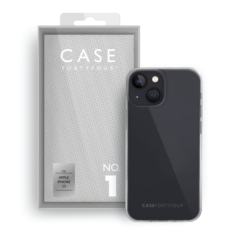 Case Fortyfour No.1 Case till Apple iPhone 13 Klar