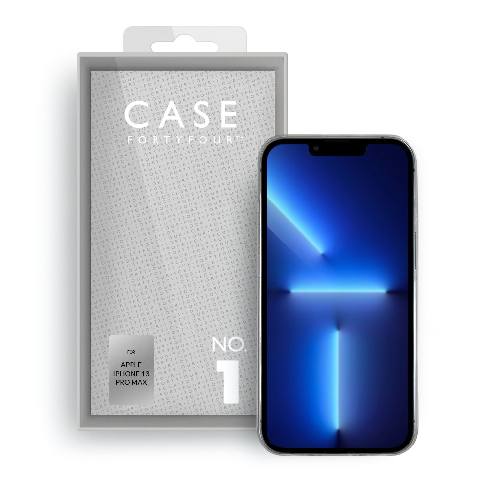 Case Fortyfour No.1 Case till iPhone 13 Pro Max Klar