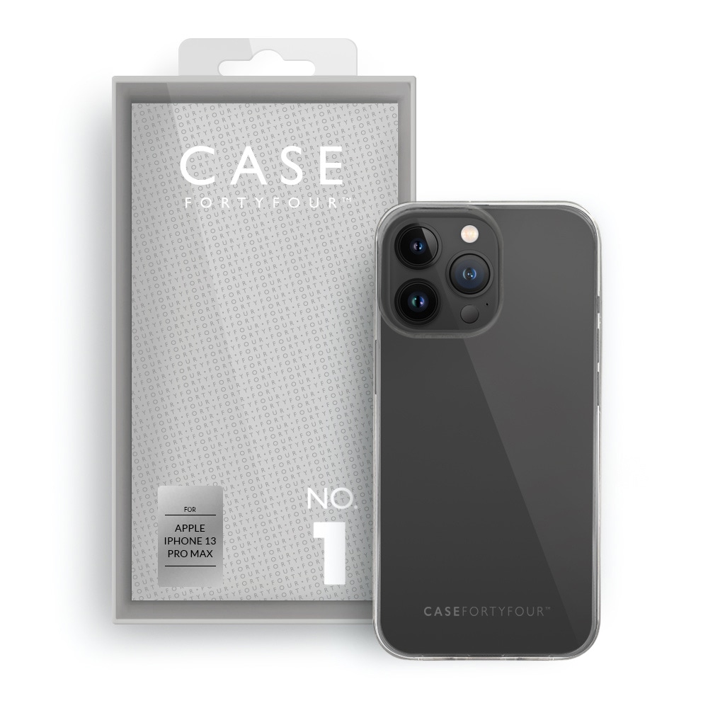 Case Fortyfour No.1 Case till iPhone 13 Pro Max Klar