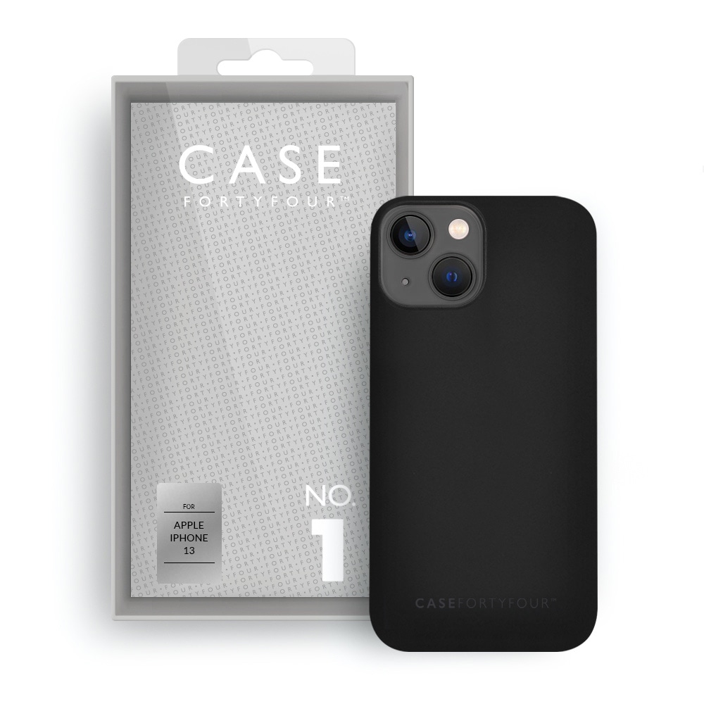 Case Fortyfour No.1 Case till Apple iPhone 13 Svart