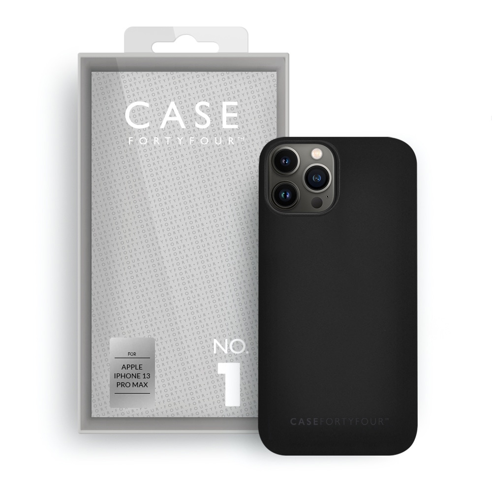 Case Fortyfour No.1 Case till iPhone 13 Pro Max Svart