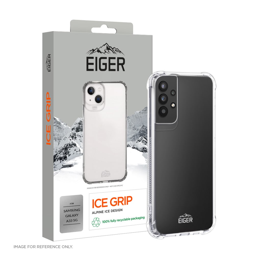 Eiger Ice Grip Case till Samsung Galaxy A33 5G Klar