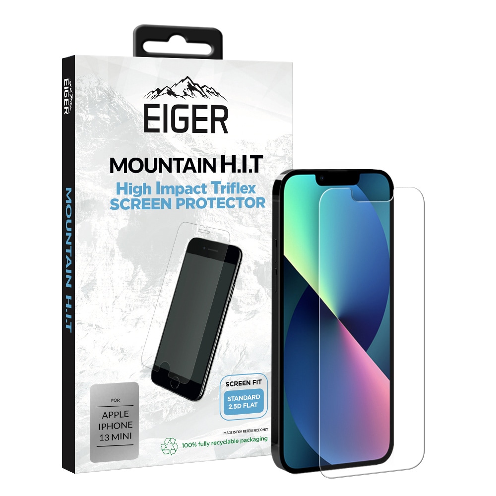 Eiger Mountain H.I.T Skärmskydd till Apple iPhone 13 Mini Klar