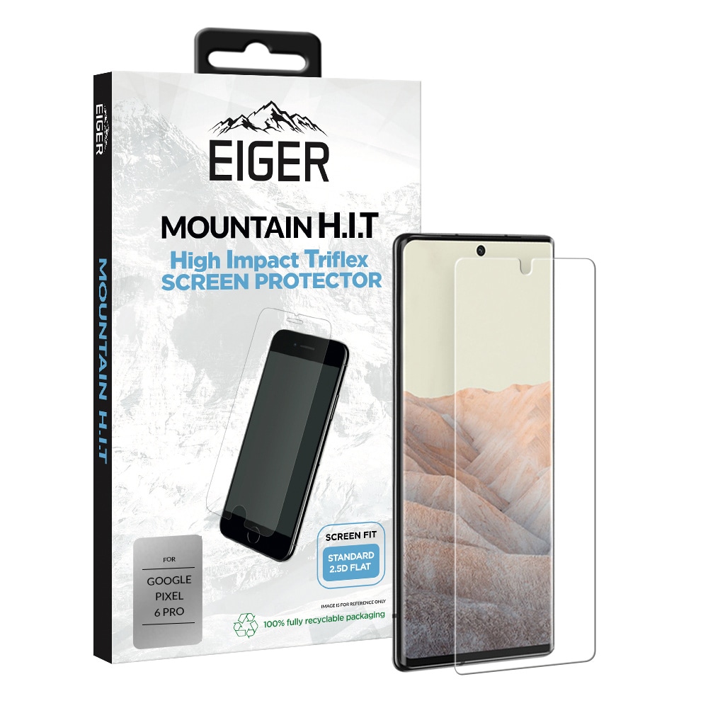 Eiger Mountain H.I.T Skärmskydd till Google Pixel 6 Pro Klar