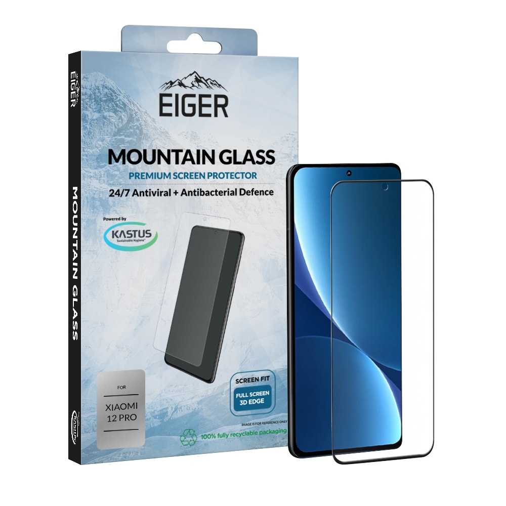 Eiger Mountain Glass Skärmskydd 3D till Xiaomi 12/ 12X