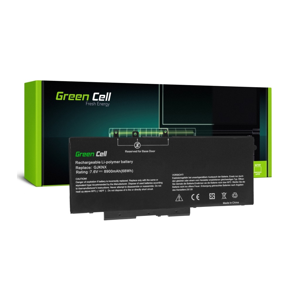 Green Cell Laptopbatteri 93FTF GJKNX till Dell Latitude 5280 5290 5480 5490 5491 5495 5580 5590 5591