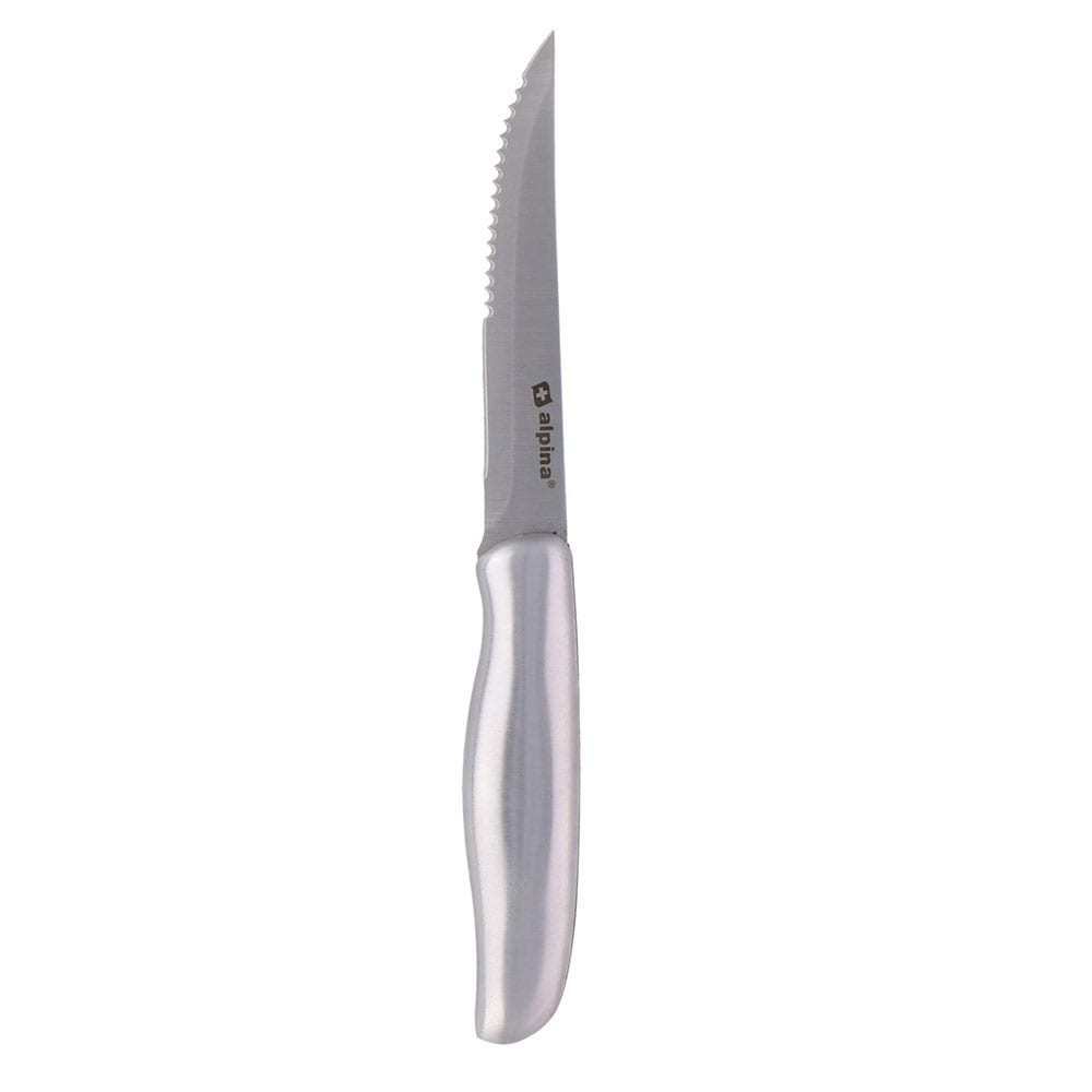 Alpina Knivset med knivar och träblock