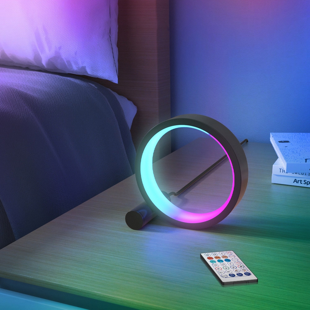 LED RGB Bordsbelysning Ring 16cm