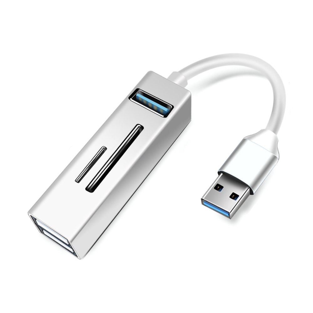 USB 3.0 till USB och Minneskortläsare