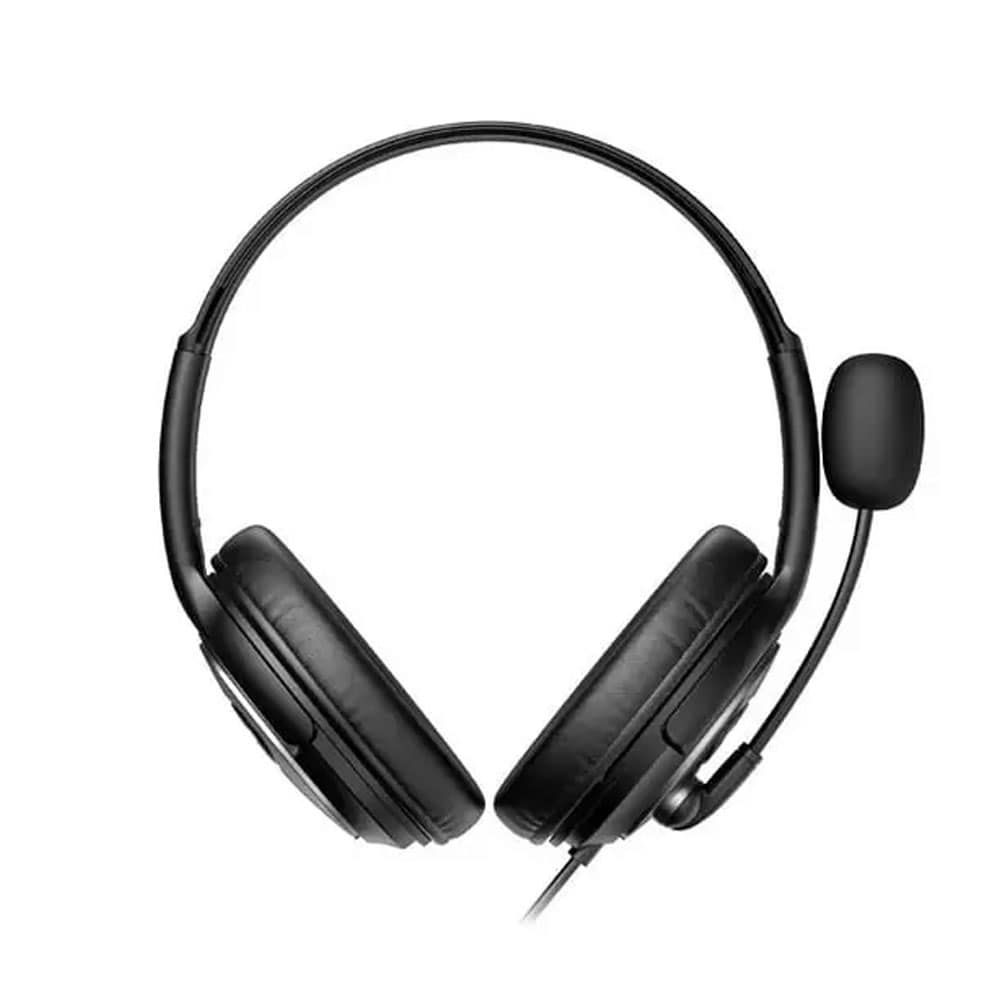 HAVIT H206d on-ear hörlurar med mikrofon - Svart/Grå