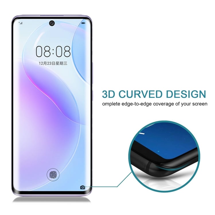 3D curved Tempererat Skärmskydd till Huawei nova 8 5G / nova 9