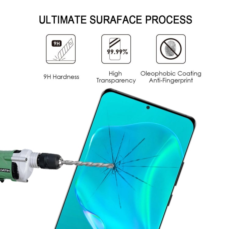 3D Curved Tempererat Skärmskydd till Huawei P50 Pro