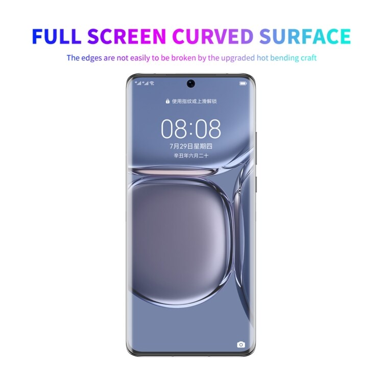3D Curved Skärmskydd till Huawei P50 Pro - 2-pack
