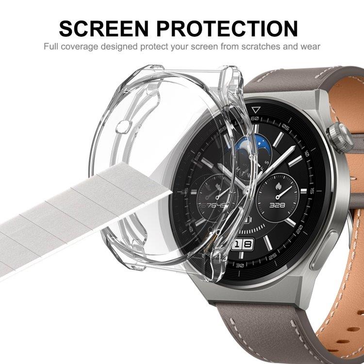 TPU-skal med Skärmskydd till Huawei Watch GT 3 Pro - 46mm