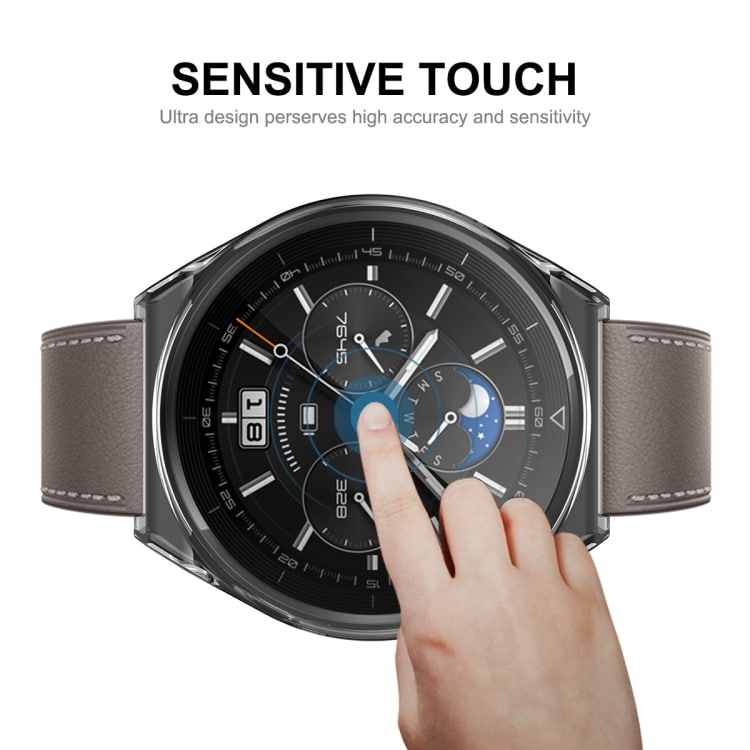 TPU-skal med Skärmskydd till Huawei Watch GT 3 Pro - 46mm