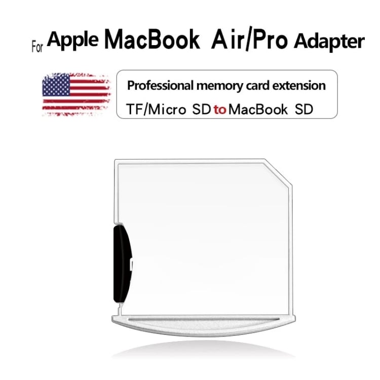Adapter Micro-SD/TF till SD för MacBook Air/Pro