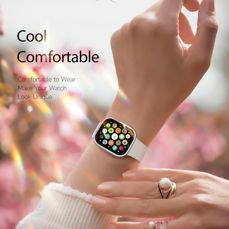 Skyddsfodral till Apple Watch Series 7 41mm - Silver