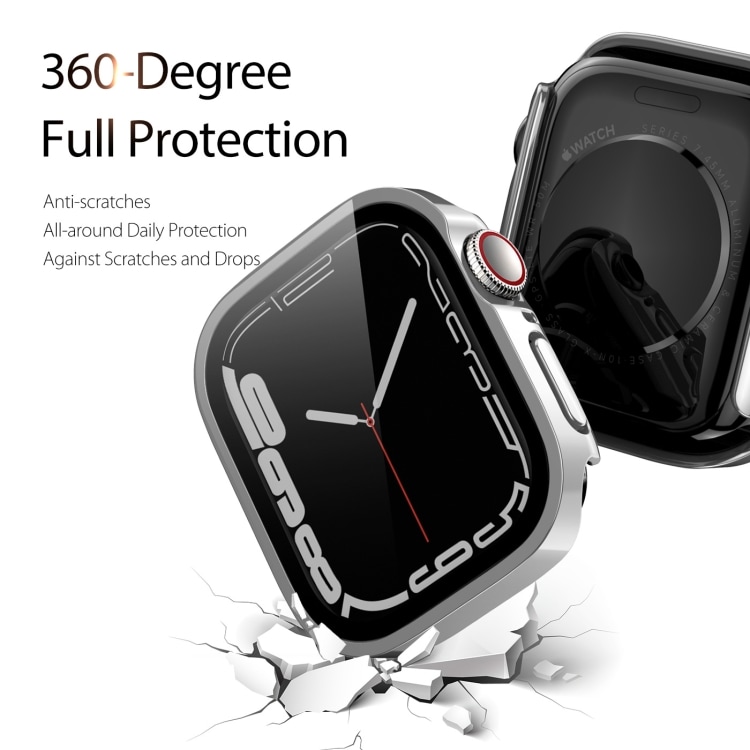 Skyddsfodral till Apple Watch Series 6&SE&5&4 44mm / 3&2&1 42mm - Silver