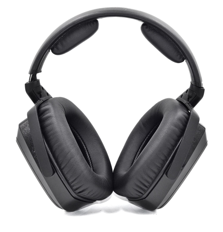 Mjuk hörlursvaddering för Sennheiser HDR RS165 175 - Svart