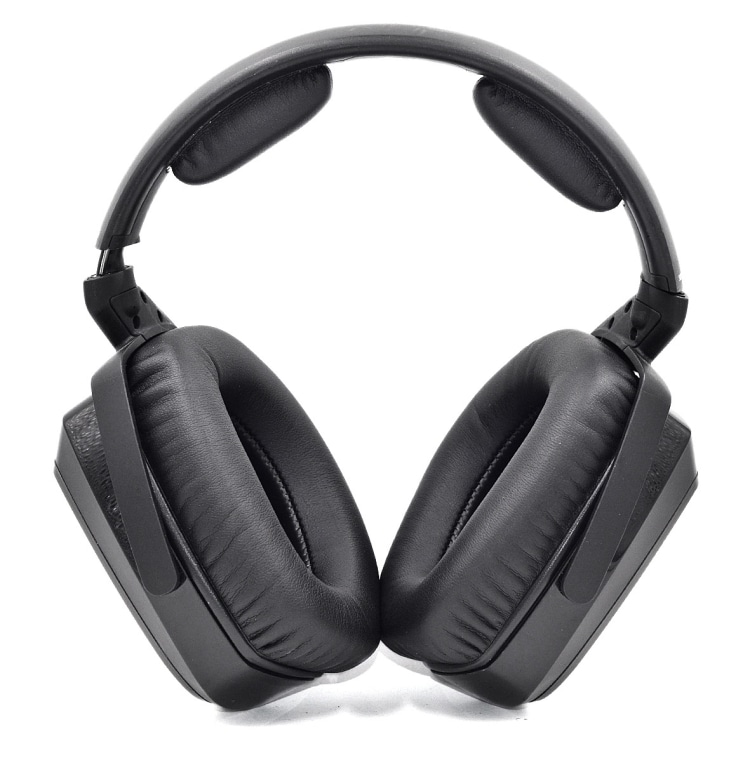 Mjuka Öronkuddar till Sennheiser HDR RS165 / RS175 / RS185 / RS195 - Svart