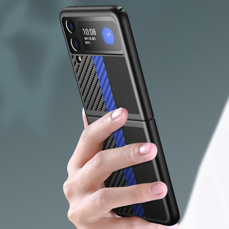 Bakskal till Samsung Galaxy Z Flip 3 5G - Svart/Blå