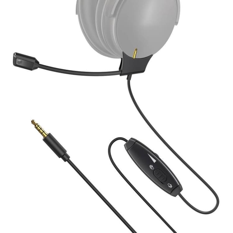Ljudkabel med Mikrofon till BOSE QC35I / QC35II