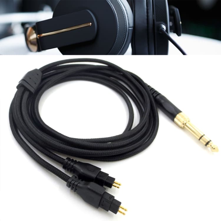 Ljudkabel till Sennheiser HD580 / HD600 / HD650 / HD660S – 2 meter