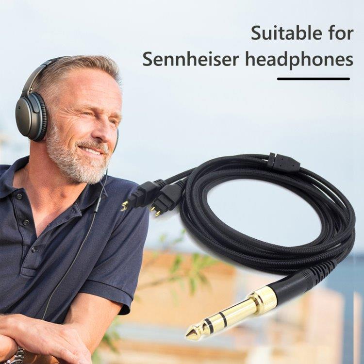 Ljudkabel till Sennheiser HD580 / HD600 / HD650 / HD660S