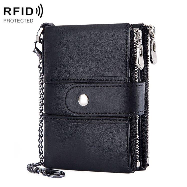 RFID Plånbok i retrodesign - Svart