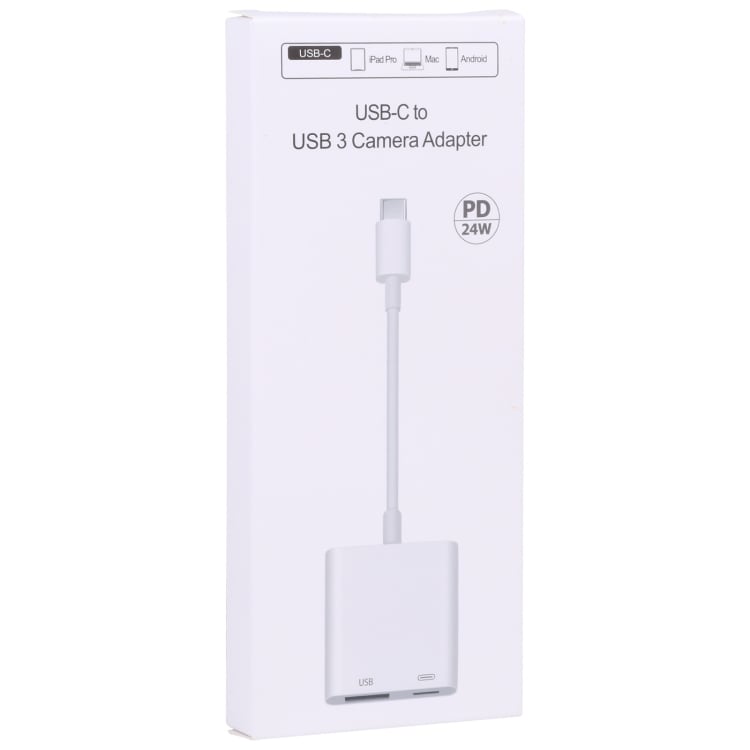 2i1 USB-C till USB-C och USB-A