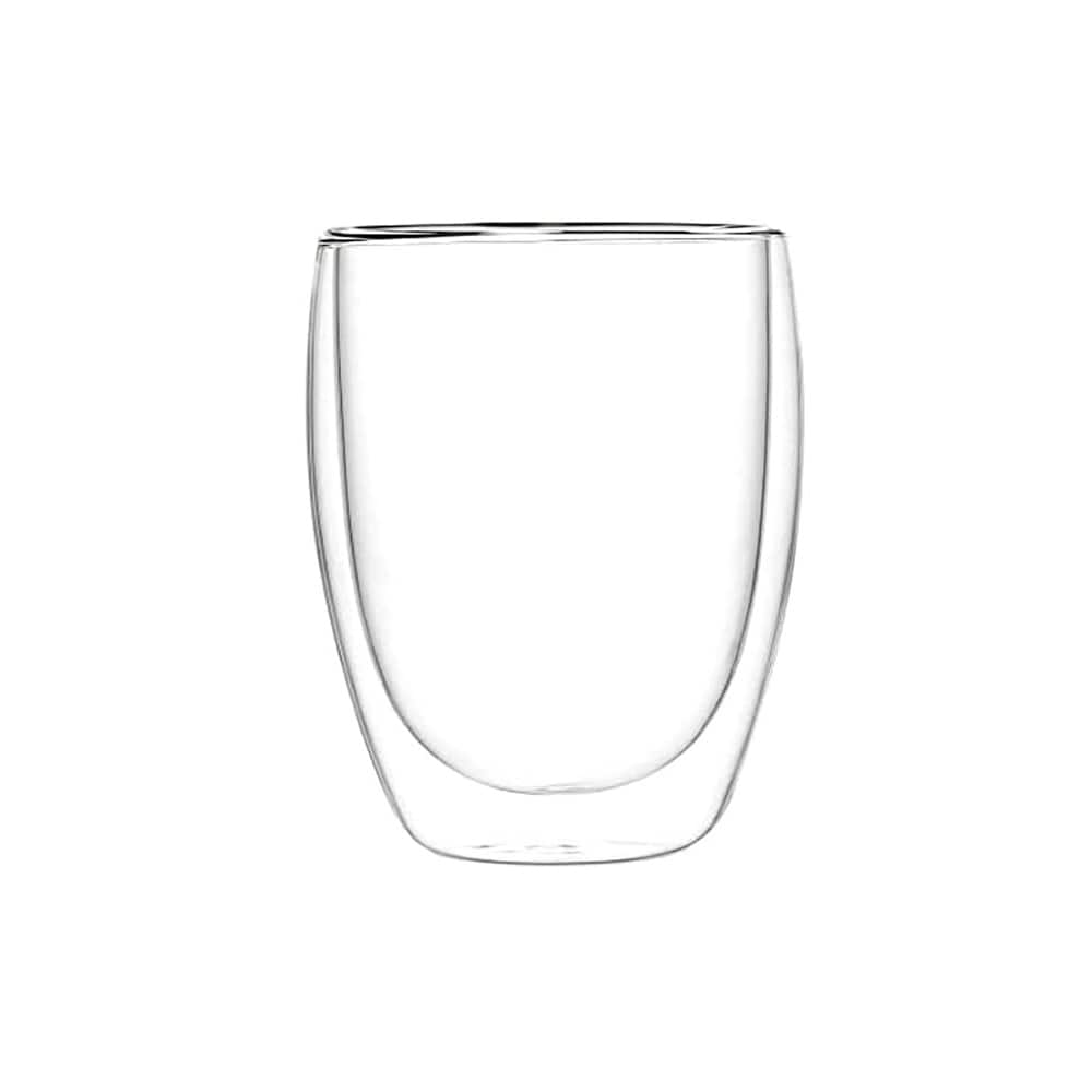 Glas i dubbelsidigt glas - 350ml