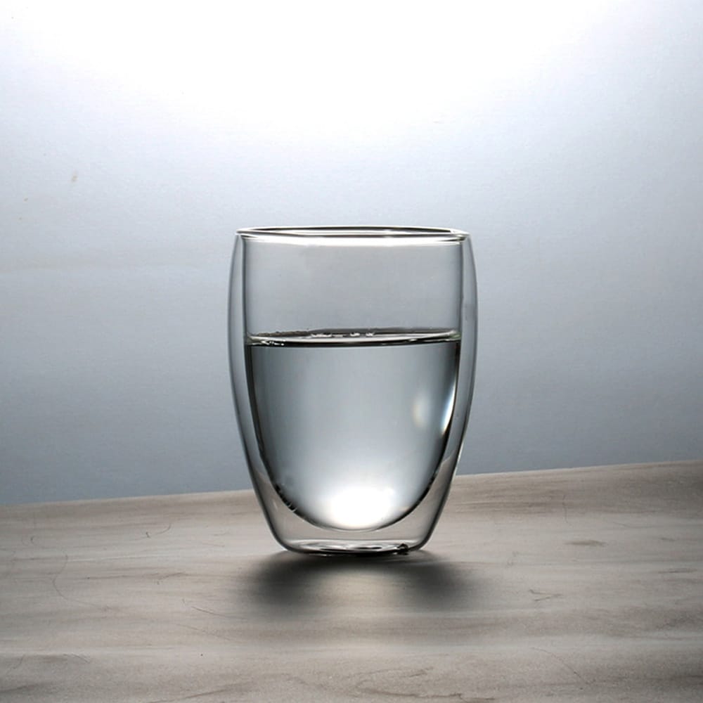 Glas i dubbelsidigt glas - 350ml