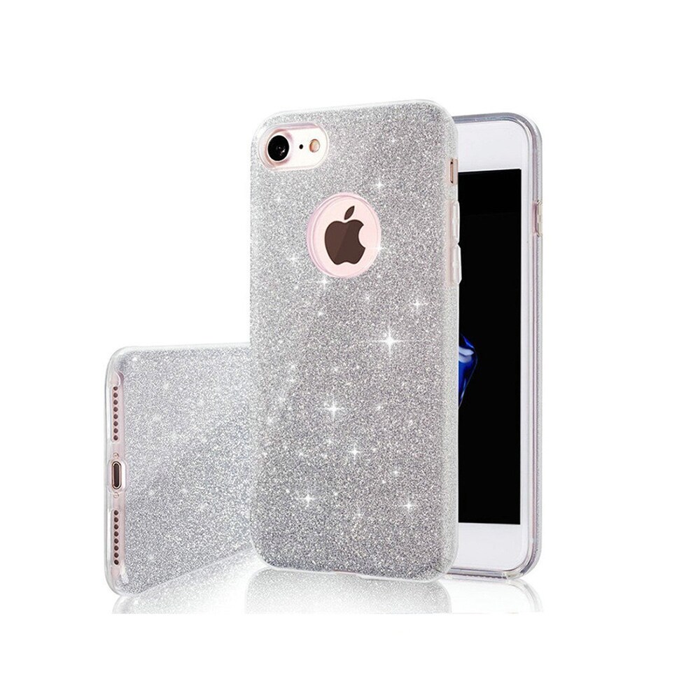 Glitterfodral till Samsung Galaxy A33 5G - Silver/Skimmer