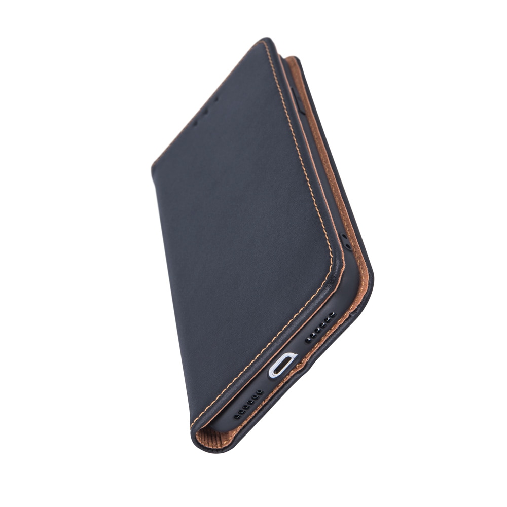 Läderfodral till Samsung Galaxy A13 - svart