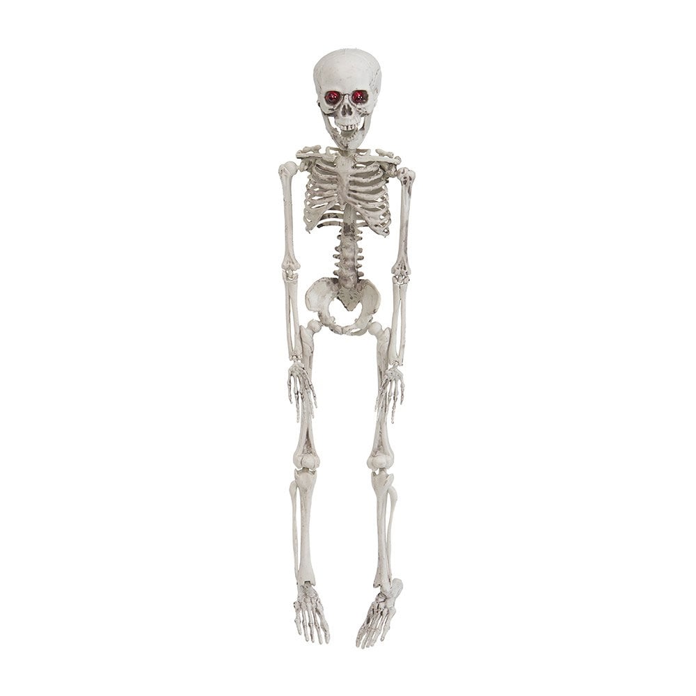 Skelett med ljus 50cm