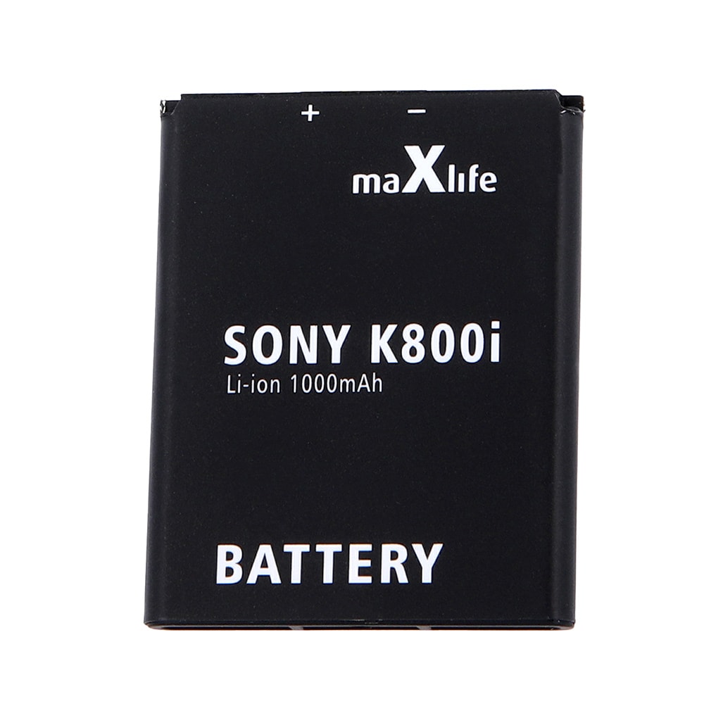 Maxlife batteri till Sony Ericsson K530i / K550i / K800i / BST-33 1000mAh