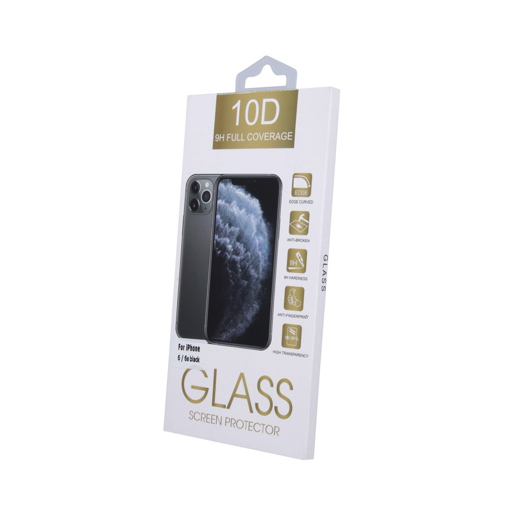 Tempererat glas 10D till iPhone 14 Pro 6,1" - Svart ram