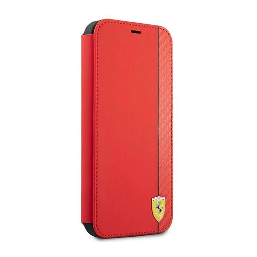 Ferrari Flipfodral till iPhone 13 / 13 Pro - Röd