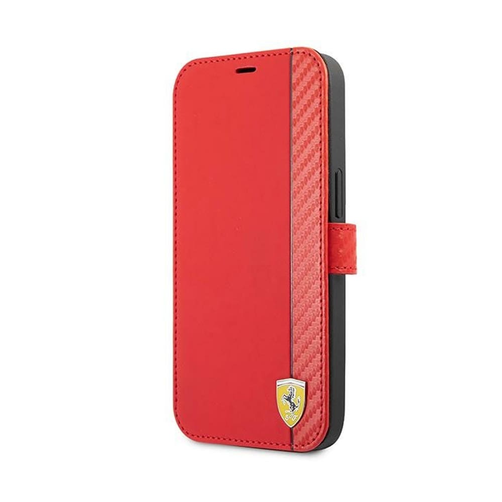 Ferrari Flipfodral till iPhone 13 Mini - Röd