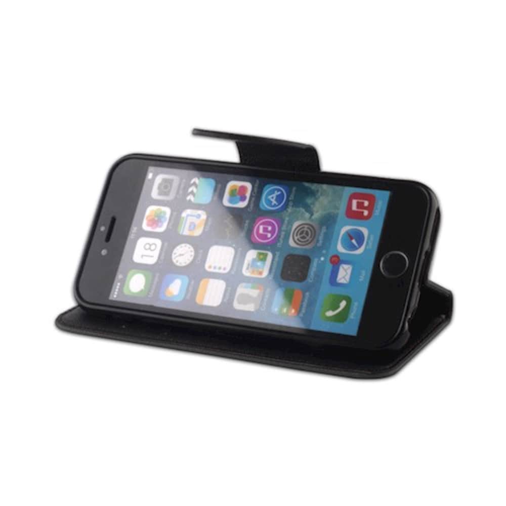 Plånboksfodral med Ställ till iPhone 14 Plus Svart
